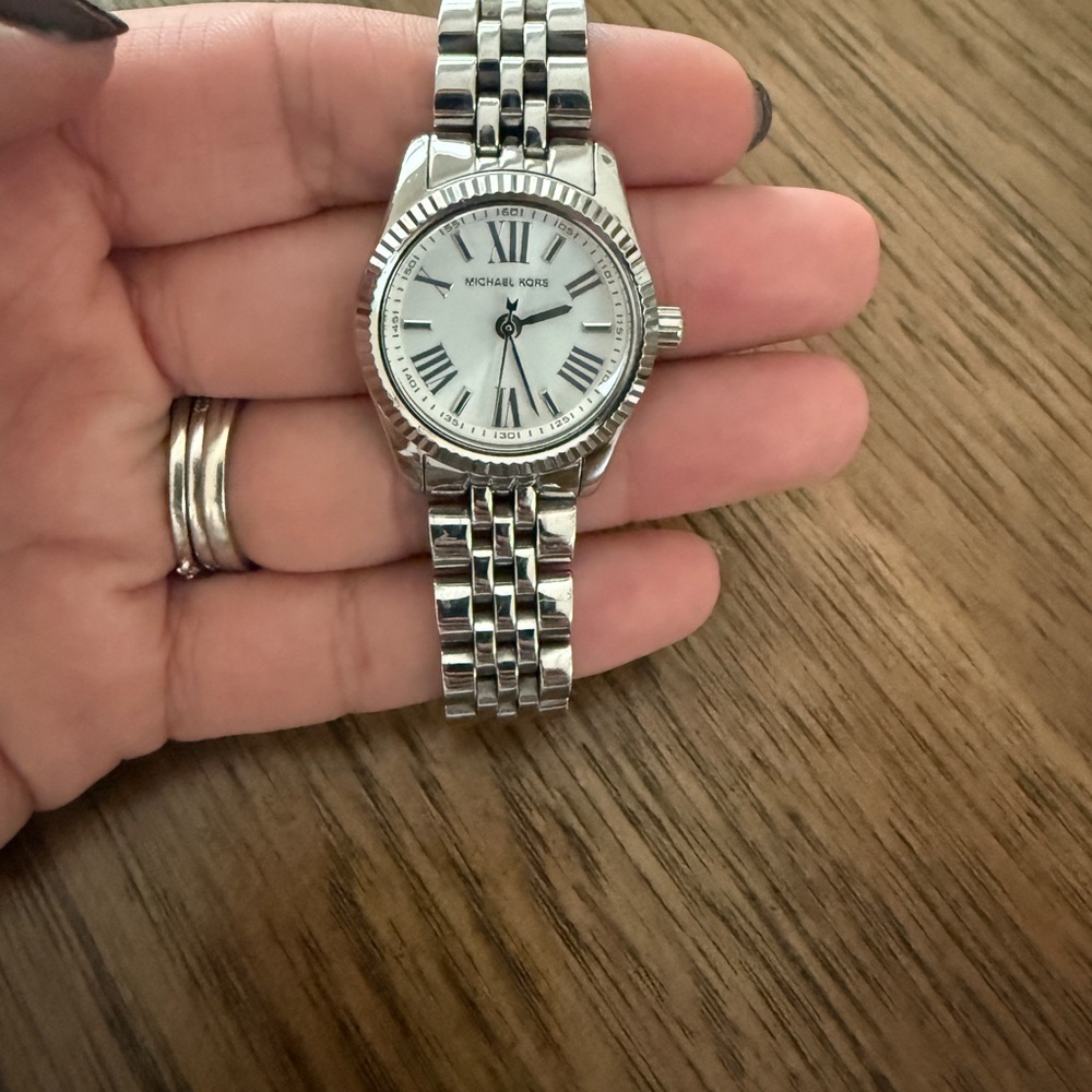 Michael Kors Silver-Tone Women's Watch